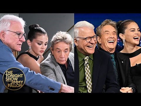 Steve Martin, Martin Short and Selena Gomez Play Catchphrase and Talk Selena's Wedding, OMITB & More