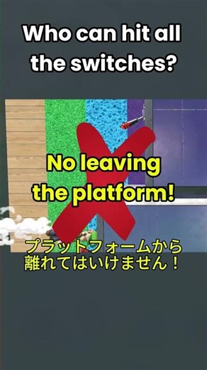 Who Can Hit all the Switches up the Elevator?