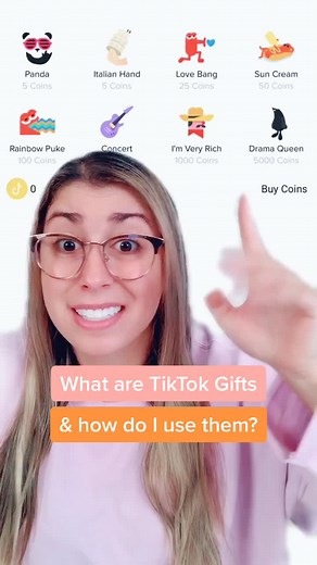 What are TikTok gifts & how do you use them?? 🤷🏼‍♀️ #tiktokgifts #ti... | tiktok gifts