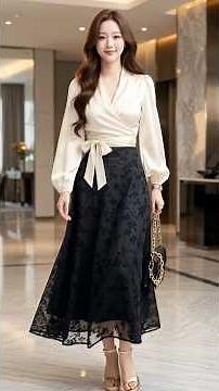 세련된 여성 패션 스타일링 가이드 룩북 (스커트, 원피스) | Elegance Lookbook #Shorts #패션 #OOTD #Fashion #Kfashion