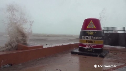 Streets flooded as Elsa sweeps through Florida Keys