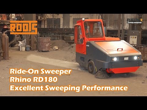 Roots Ride-on Sweeper Rhino Rhino RD180