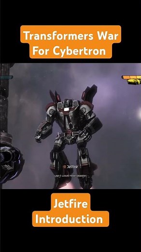 Transformers War For Cybertron Jetfire Introduction