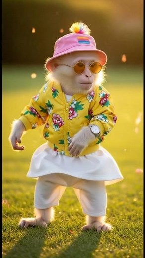 Baby Monkey Dancing & Laughing 😍🐒 | Cutest Happy Moments Ever!