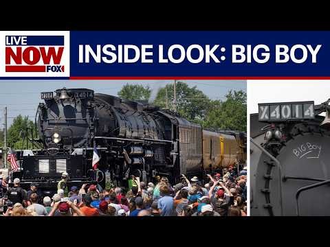 America 250: Largest operating steam train takes tour of USA