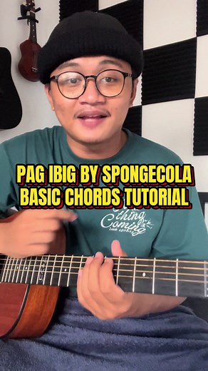 Pag-Ibig by Spongecola Basic Chords Tutorial