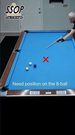 The Un-Alive Shot Finally Came Up #shorts #pool #billiard #technique #position #cueball #SSOP