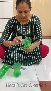 Creative Ways To Recycle Old Plastic Bottles | Hetal's Art - Creation