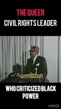 Bayard Rustin Called Black Power “Stupidity” — Here’s Why ⬆️