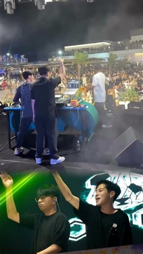 Opening Dj Panda X Dj Kongz Di Out Door blue fire batam🥶🔥 #djpanda #pandagank #shortsviral