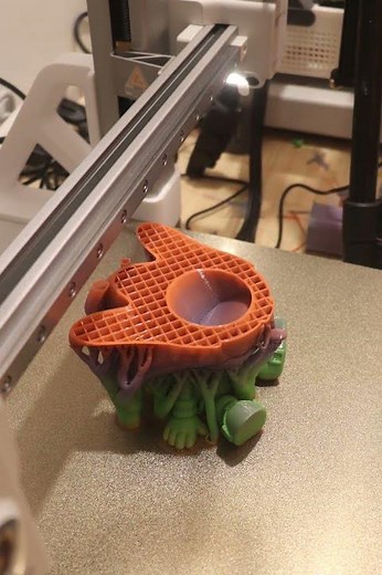 3D Print Timelapse: Sonic Pen Holder ⚡🖊️ | Fun Desk Organizer (Bambu Lab P2S/A1 Combo)