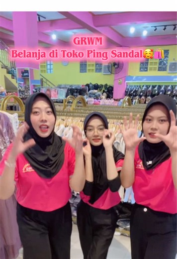 GRWM by Toko Ping Sandal ayok ayok syok🥳 #grwm #kontenlucu #tokopingsandalringinpitubaru #tulungagung24jam #tulungagungshop