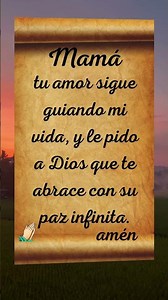 MAMÁ TE EXTRAÑO MUCHO.