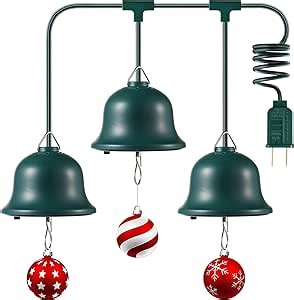 Ornament Spinners for Christmas Tree, 3PCS Rotating Ornament Spinner for Christmas Tree, Holiday Decorations Hanging Display, Design Patent