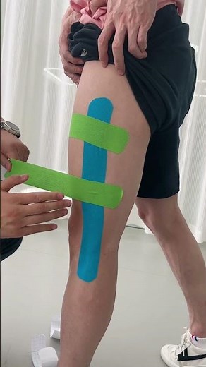 Aupcon Tape: Kinesiology tape for thigh | prevent thigh muscle cramps and swelling during running