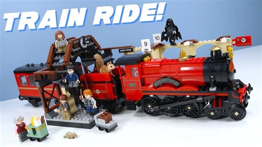 Lego Harry Potter Hogwarts Express Set Speed Build Review 2018
