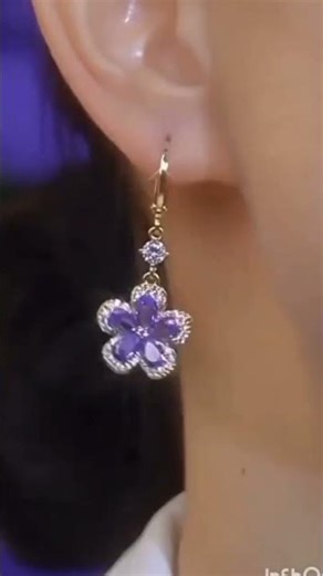 beautiful earrings designs 😍/aesthetic whatsapp status /#earrings #shorts #subscribe