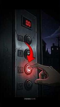 The Haunted Elevator Button