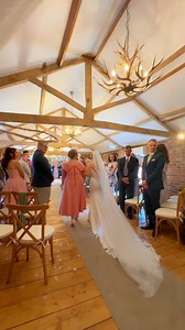 3.7K views · 235 reactions | Lauren’s beautiful bridal entrance...