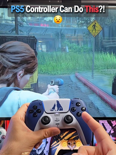 This PS5 Controller Feature in TLOU2 Is Actually INSANE! #playstation5 #ps5 #playstation #gaming #tlou2