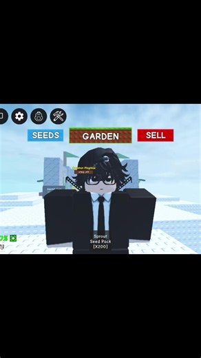 Opening 100 Sprout Seed Packs!! #growagarden #gag #roblox #gag1 #viral :) Should I Open the other 100 Sprout Seed Packs??