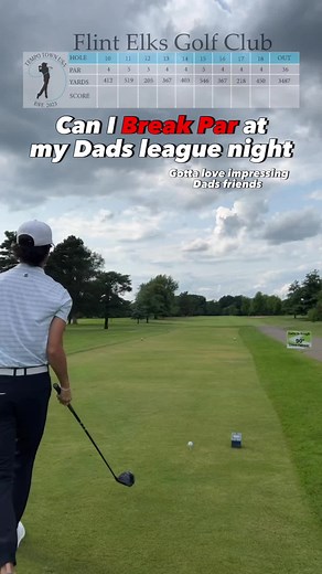 Theres always added pressure when youre playin with Dad😂 #tempotownusa #tempo #golftiktok #fyp #trending #viral #collegegolfer