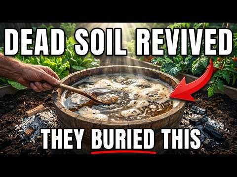 $2 Fermented Ash Makes DEAD Soil Look Factory NEW. PERMANENTLY. Fertilizer Industry BURIED
