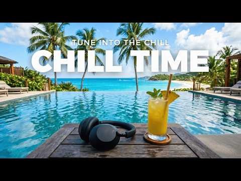 Relaxing Tropical Escape 🌊 Chillout Music with Paradise Views
