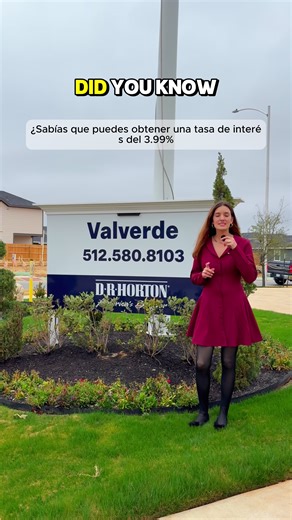 Bastrop Home for 3.99% with no down payment in Valverde!!