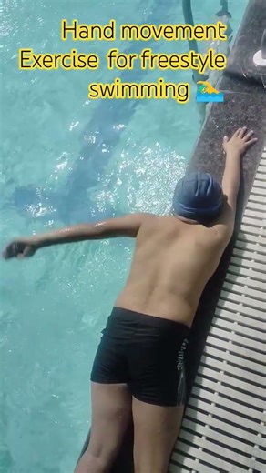 freestyle swimming main hand movement ki exercise for beginners 🏊‍♂️#freestyleswim