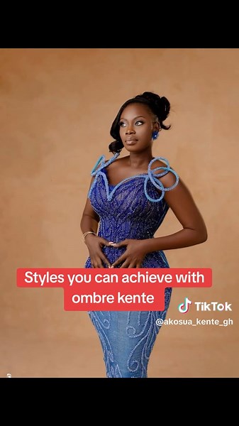 Explore Stunning Ombre Kente Styles for Weddings