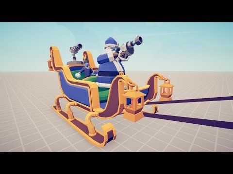 CHRISTMAST GIFT BRINGER vs Every God | Totally Accurate Battle Simulator TABS