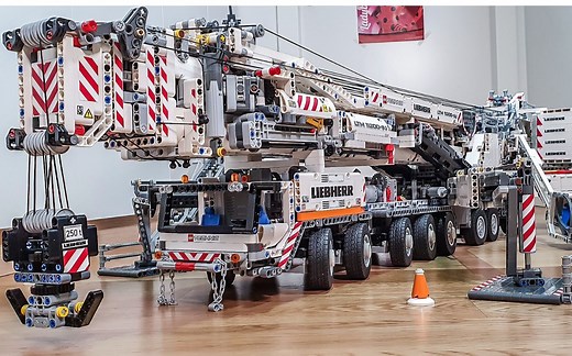 【合集】利勃海尔 LTM11200 起重机 LEGO乐高 Technic科技/机械 MOC RC Liebherr LTM11200