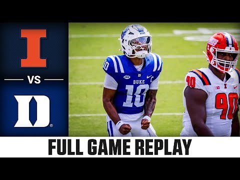 Illinois vs. Duke Full Game Replay | 2025 ACC Football