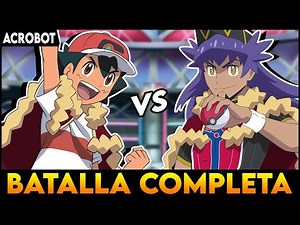 🔥 ASH VS LIONEL BATALLA COMPLETA 🔥 PERO con COMENTARISTA ARGENTINO | POKEMON VIAJES