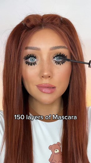 150 Layers of Mascara Challenge: Insane Beauty Experiment!