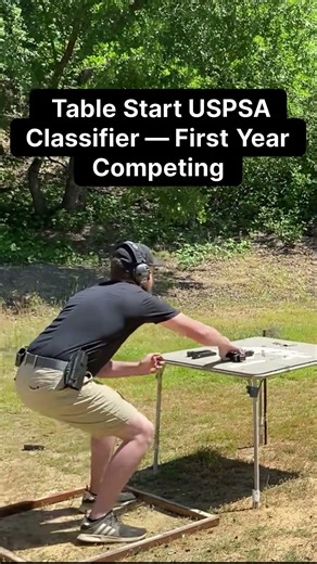 🪑 Table Start USPSA Classifier — First Year Competing