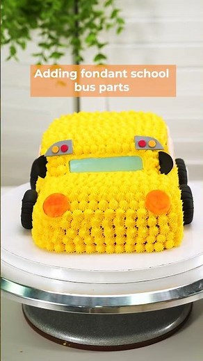 How to Make a Fun School Bus Cake Step by Step!