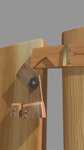 Auto-Locking Sliding Door