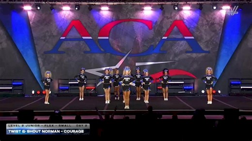 Twist & Shout Norman - Courage [2026 L2 Junior - Flex - Small Day 2] 2026 ACA Grand Nationals