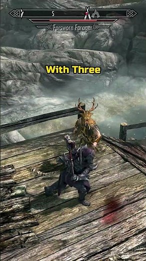 💥Chaos Enchantment in Skyrim! #gaming #skyrim #rpg #shorts