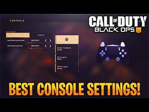 BEST BLACK OPS 4 SETTINGS PS4/XBOX ONE CONTROLLER! - BEST SENSITIVITY & FULL SETTINGS GUIDE COD BO4!