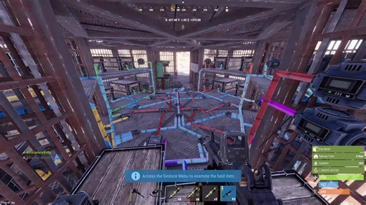 5 loot rooms that all auto sort and 20 automated furnaces. Took forever to make every box link up to every other box, but it works perfectly. I wanted to make it a little more organized looking, but it took forever just to lay the pipes so I stopped caring halfway through 😂 #rust #rustconsole #rustindustrial #rizzemwitthetism