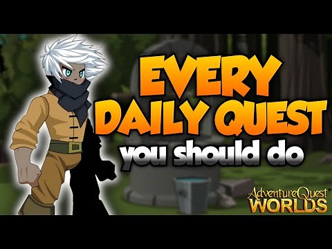 [AQW] EVERY DAILY QUEST YOU SHOULD DO! 2023