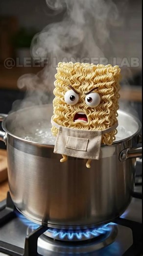 Instant noedels schaden je lichaam #gezondheid