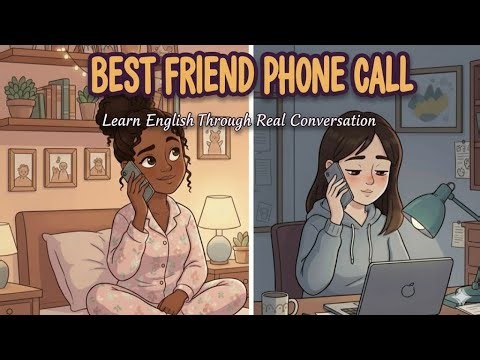 Best Friends Phone Call | Learn English Through Real Conversation