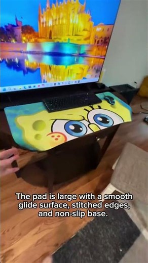 Ghost x SpongeBob SquarePants Oni Deskpad