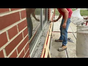 Concrete restoration and repair of old window ledges