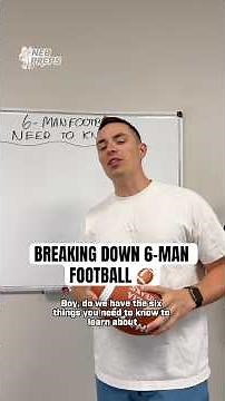 Breaking Down 6-Man Football 🏈 #NebPreps #Nebraska