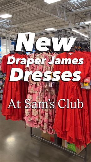 NEW Draper James dresses! ♥️🩷 I’m in love with the pink print! Comment below for the link! #samsclubscore @samsclub | Whoa, wait. Walmart?
